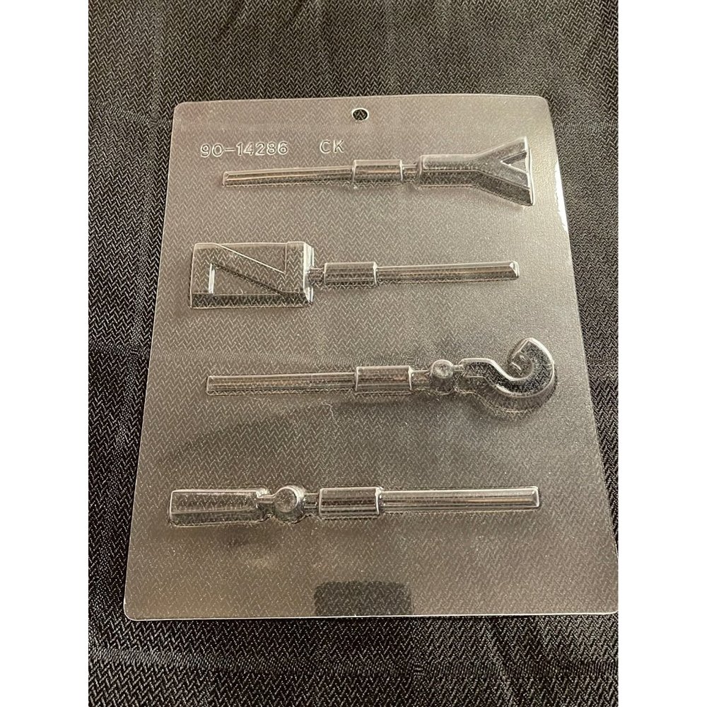 CK Y Z ? ! Letters Alphabet Birthday Anniversary Sucker Chocolate Cake Decorate